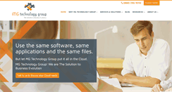 Desktop Screenshot of mgtechgroup.com